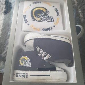 RAMS BIB & PRE WALKER SET